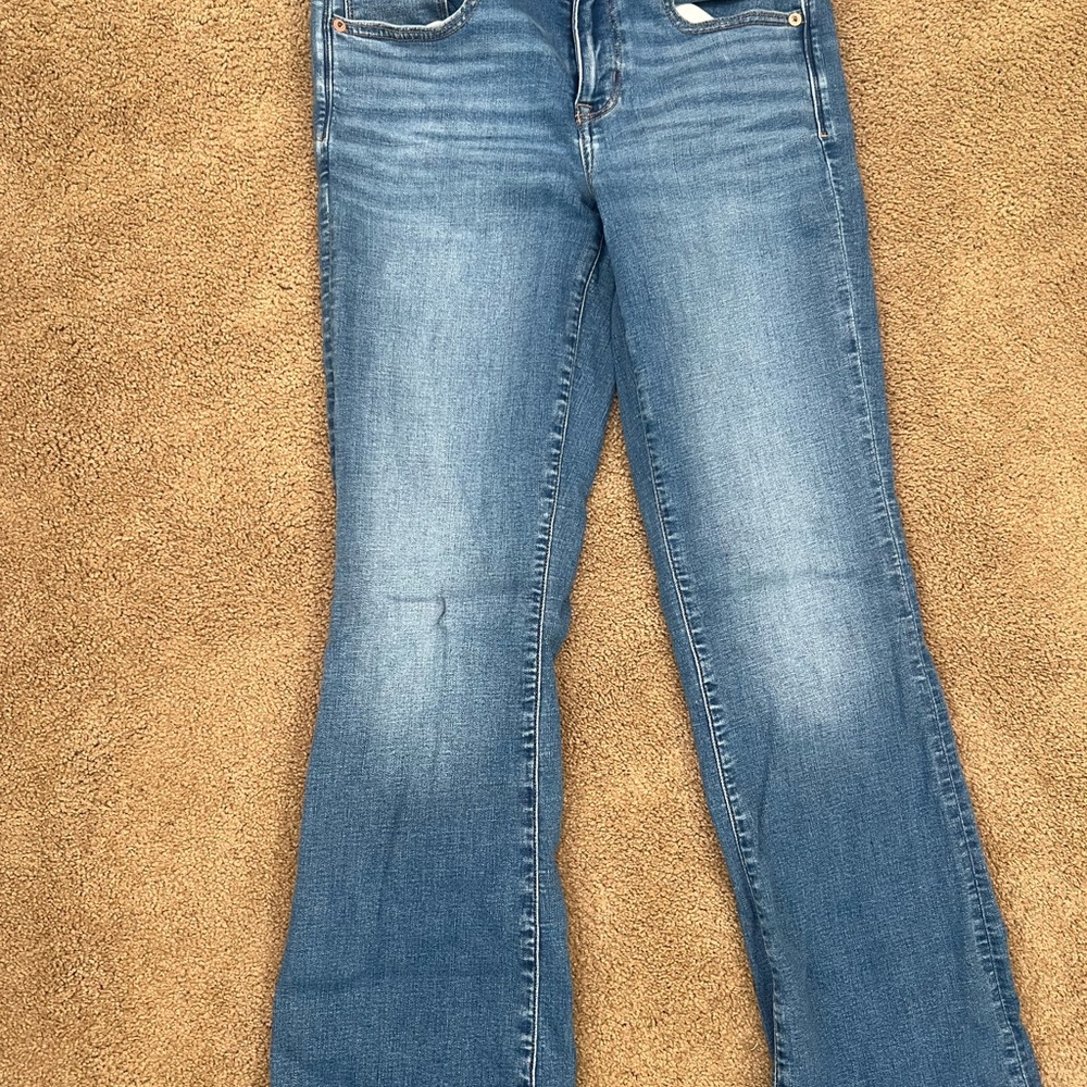 Women's Blue Boot Cut Jeans